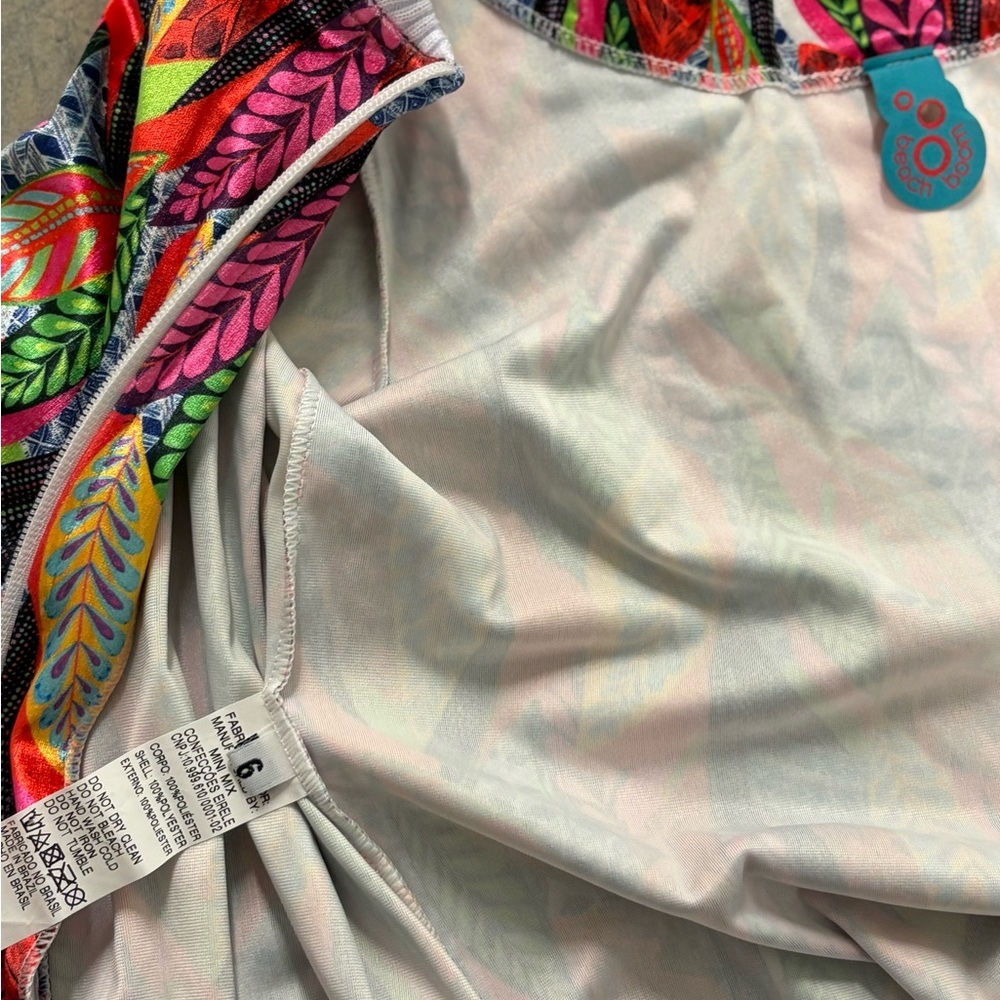 Colorful Leaf Pattern‎ Kids Jacket - Picture 4 of 4